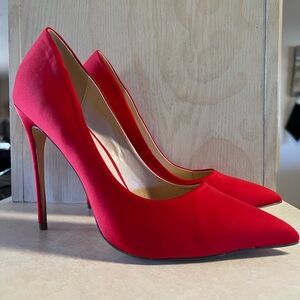 Chic Scarlet High Heels